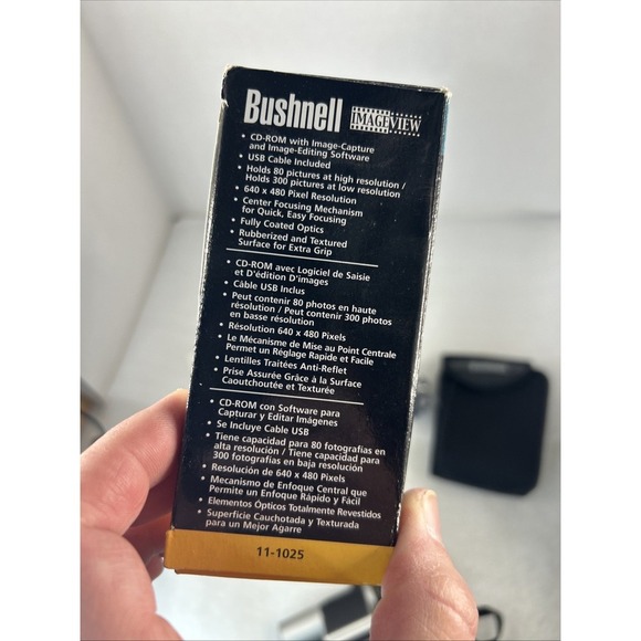 Bushnell ImageView 10x25 Binocular and Digital‎ Camera Read - Picture 12 of 15